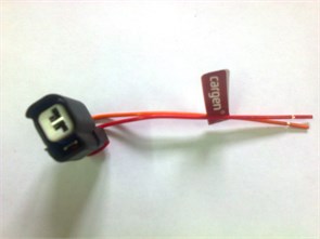 Колодка  форсунки ГАЗ-3302 УМЗ-4216 ЕВРО-4 2 контакта (АХ-511) (Ф-5) АХ-514